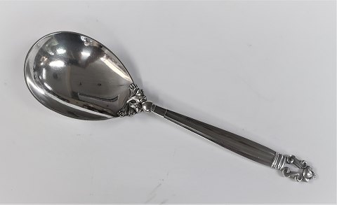 Georg Jensen. Silver cutlery (925). Akorn. Large serving spoon. Length 24 cm
