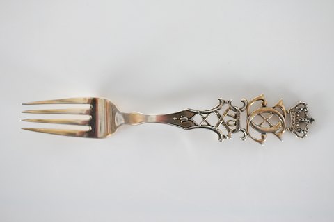 Anniversary Fork
King Christian d. X
Gilded sterling silver