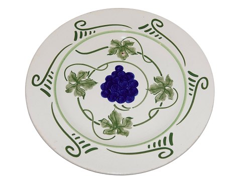 Aluminia 
Early plate with blue grapes
