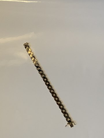 Bicelle Armbånd i 14 karat guld
Stemplet 585
Længde 18,2 cm ca
Brede 7,94 mm ca