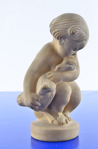 Kähler Keramik Figur Leda und der Schwan