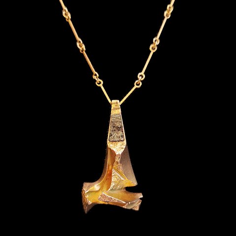 Lapponia, Björn Weckström; Necklace of 14k gold