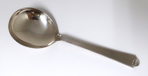 Hans Hansen. Silver (830). Arvesölv no.4. Serving spoon. Length 18 cm