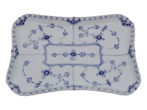 Blue Fluted Full LaceTray