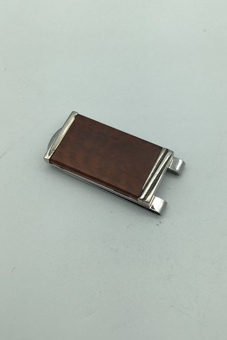 Cartier Sterling Sølv/Stål/Træ Penge clip