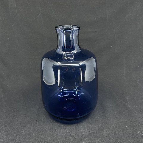 Sapphire blue vase from Holmegaard