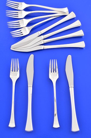 Kristine Hans Hansen silver cutlery Luncheon set
