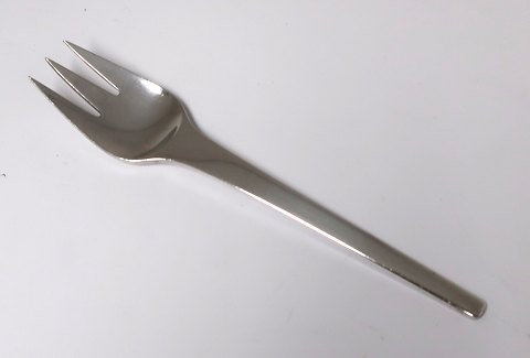 Georg Jensen. Sølvbestik (925). Caravel. Salatgaffel. Længde 16,5 cm