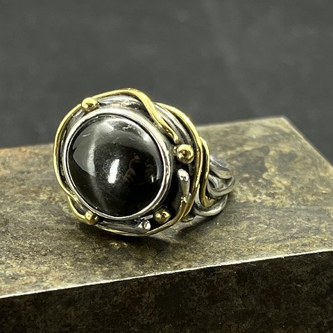 Ring by Ove Kolding with star sapphire