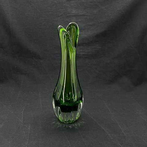 Green duckling vase from Kastrup Glasværk