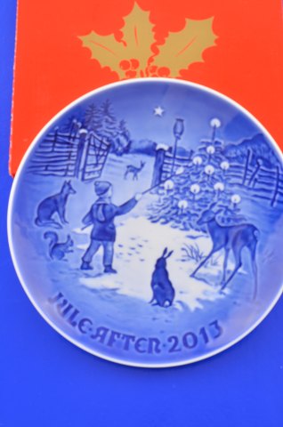 Bing & Grøndahl porcelæn B&G Juleplatte 2013