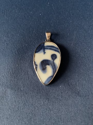 Pendant for necklace in sterling silver, stamped 925S