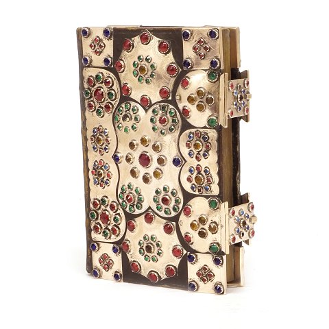 Hymn book with silver mountings. Denmark ca. 1850