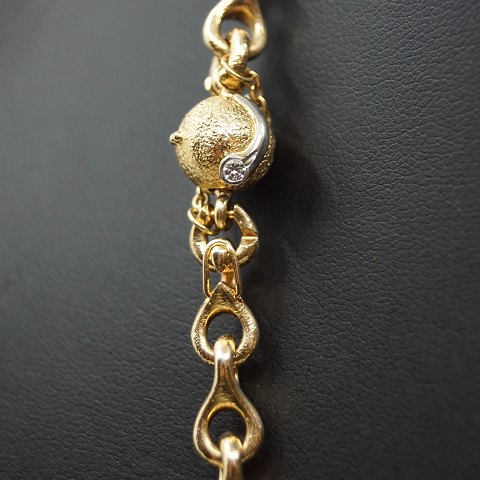 Ole Lynggaard;  Necklace of 14k gold