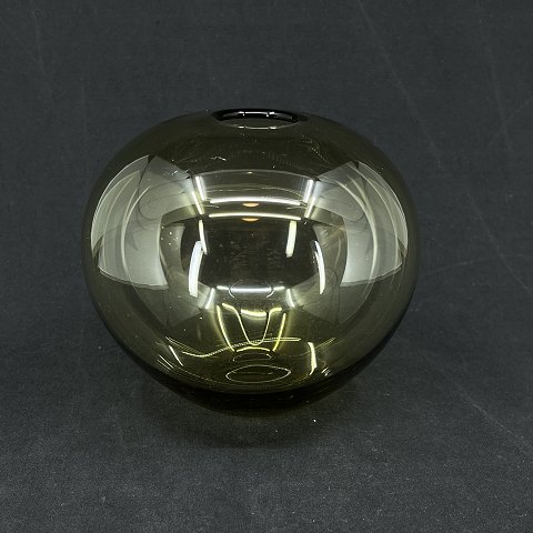 Olive ball vase by Per Lütken
