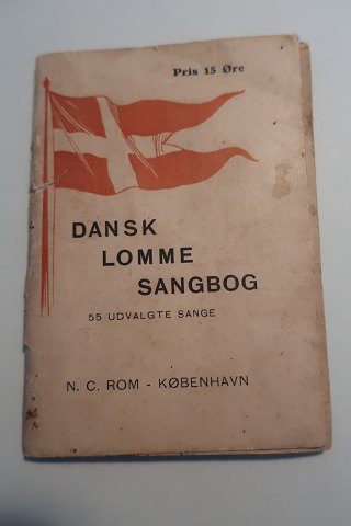 Dansk Lomme Sangbog
55 udvalgte sange
Ny udgave
N.C.Rom København
Sideantal 64