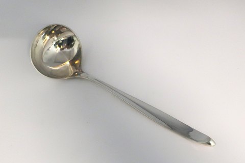 Cohr sølvvarefabrik. Mimosa. Sterling (925). Sauceske. Længde 19 cm