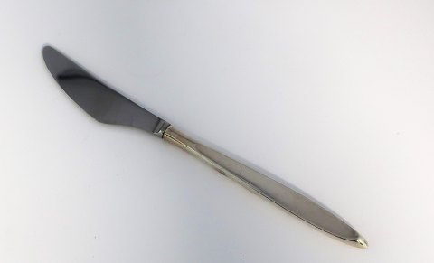 Cohr Silberwarenfabrik . Mimosa. Sterling (925). Lunchmesser. Länge 19,7 cm.