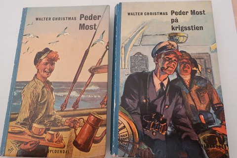 Peder Most
Peder Most og Peder Most på krigsstien
2 Bøger
Af Walter Christmas
Gyldendal
1957 og 1958
Sideantal: 168 og 180