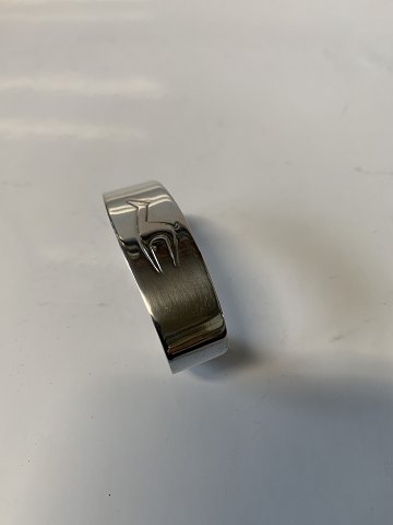 Napkin ring Silver
Size 1.5 x ø 5.2 cm.
Stamped: 830S