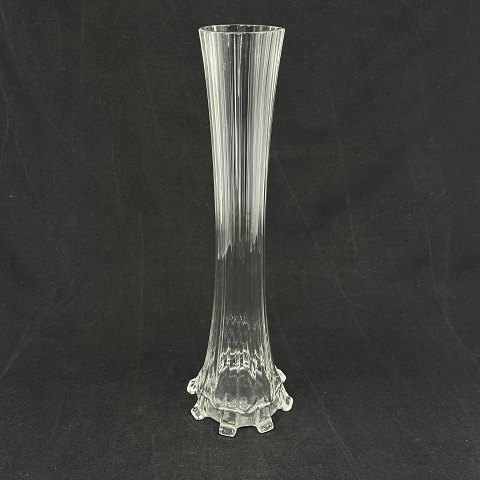 Slim flower vase with feet