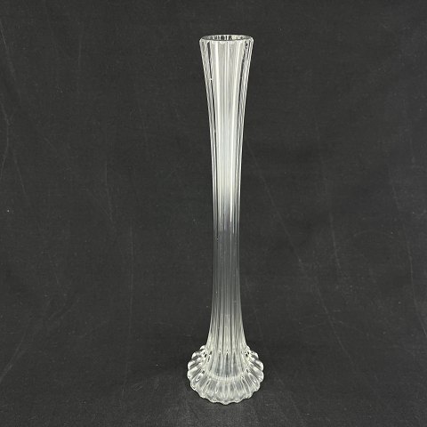 Slender fluted lily vase