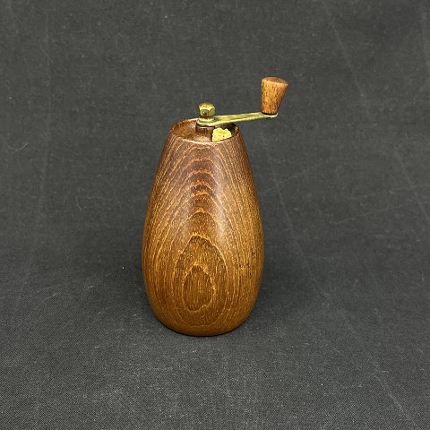 Pear-shaped pepper grinder from the 1960s