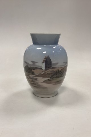 Royal Copenhagen Art Noveau Vase - Den tilsandede Kirke No. 4661