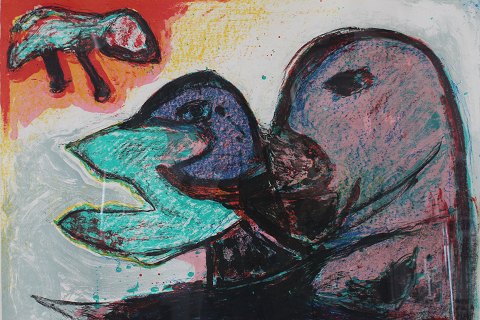 Mogens BalleCompositionabstract creatures