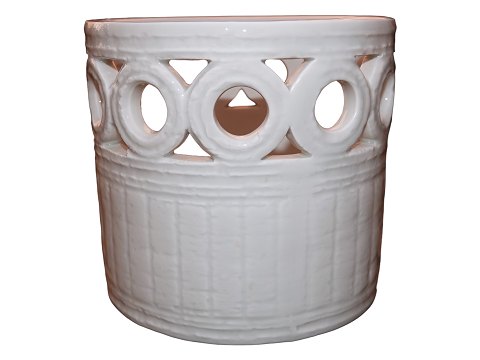 Rörstrand keramik 
Hvid Olympia urtepotte af Gunnar Nylund