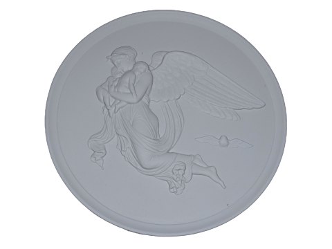 Royal Copenhagen  Thorvaldsen Parian plate
Night 15.0 cm.