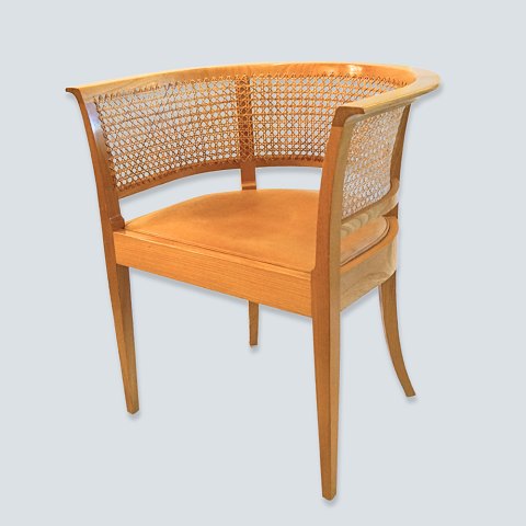 Kaare Klint; Model 9662, Faaborg chair in elm wood Kaare Klint; Model 9662, Faaborg chair in elm wood