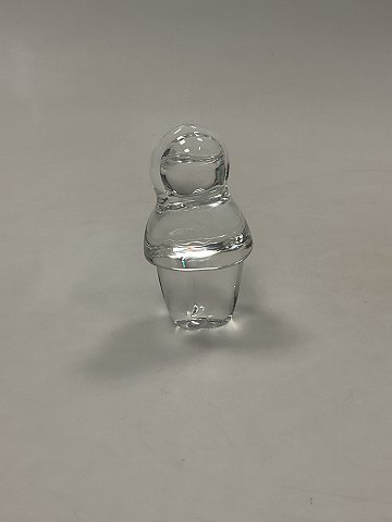 Holmegaard Glas Figur af Grønlænder Barn / Inuit