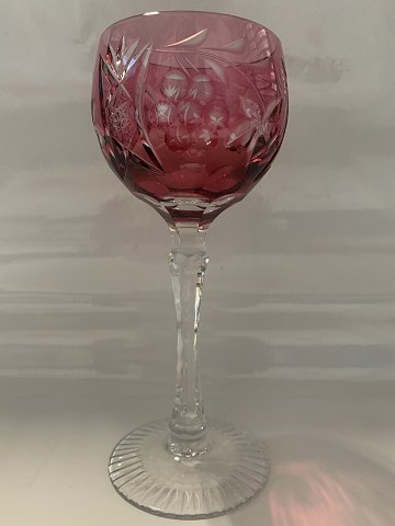 Rømer Glass Red Wine Red.
Height 19.5 cm