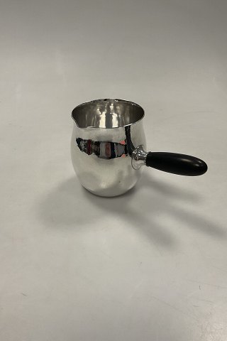 Georg Jensen Sterling Sølv Vandkande med håndtag af Ibenholt No 80 A