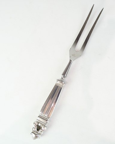 Forskærergaffel - Mønstret Konge - Georg Jensen - Design af Johan Rhode - No. 
377 - 1915
Flot stand
