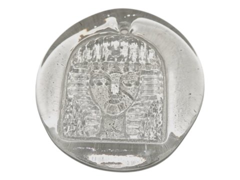 HolmegaardLille solfanger i klart glas