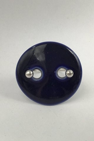 Royal Copenhagen / A Michelsen Porcelæn / Sterling Sølv Armring
