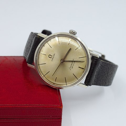 Omega; Seamaster De Ville Wristwatch in steel, 1964