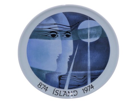 Bing & Grøndahl platteIsland 874-1974