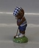 Bing & Grøndahl B&G 2003 Freddie Spiller Golf 10 cm Årsfigur, Teddybjørne
