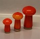 Palet Orange Holmegaard  Design Michael Bang Salt and pepper