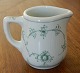 Royal Copenhagen green fluted creamer in iron porcelain