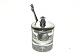 Danish crown Jam Jar, Sterling SilverSOLD