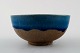 Kähler, HAK, glazed stoneware bowl. Nils Kähler. 1960s.