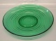 Broksoe, Holmegaard glass 1938-1941, design Jacob E Bang
Green dish 29 cm