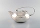 Lino Sabattini (1925-2016) for Christofle. Modernist teapot in silver plated 
metal. Ca. 1960.