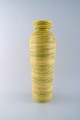 Gefle, Bo fajans floor vase in modern design, yellow-glazed.
Marked. 1950 / 60s.
