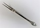 Evald Nielsen silver cutlery no. 6. Silver (830). Cold cut fork. Length 17.5 cm.