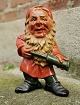 Antique Santa or gnome as a piggy bank